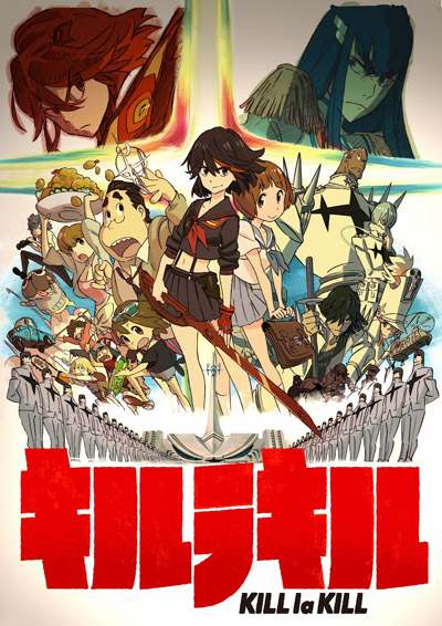 Круши Кромсай ТВ-1 + ОВА / Kill la Kill TV-1 + OVA
